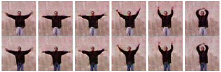 G&sup3AN: Disentangling appearance and motion for video generation